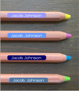 Blue Pencil Labels